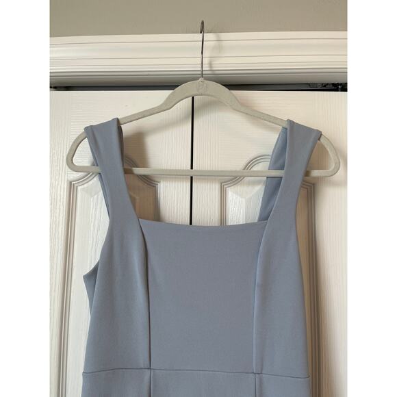 SHOW ME YOUR MUMU Paris Gown Steel Blue Stretch Sz M - Picture 3 of 7